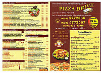 Pizza Drive Heimservice menu