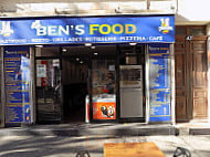 Ben's Food inside
