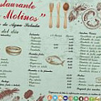 Piscina De Agua Salada Los Molinos menu