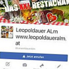 XXL Leopoldauer Alm menu